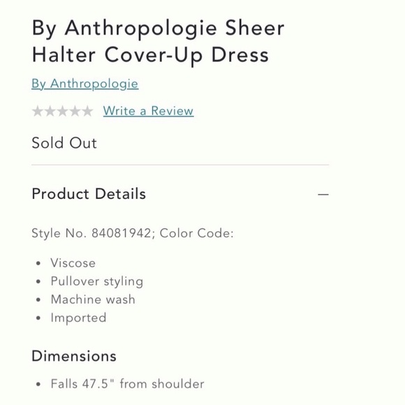 NWT ANTHROPOLOGIE SHEER HALTER MAXI DRESS BLACK FLORAL XXS, XS, S - Picture 4 of 9